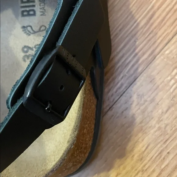 Birkenstock Black Tokio Super Grip sandals 39 like new 8-8.5 - Picture 9 of 13